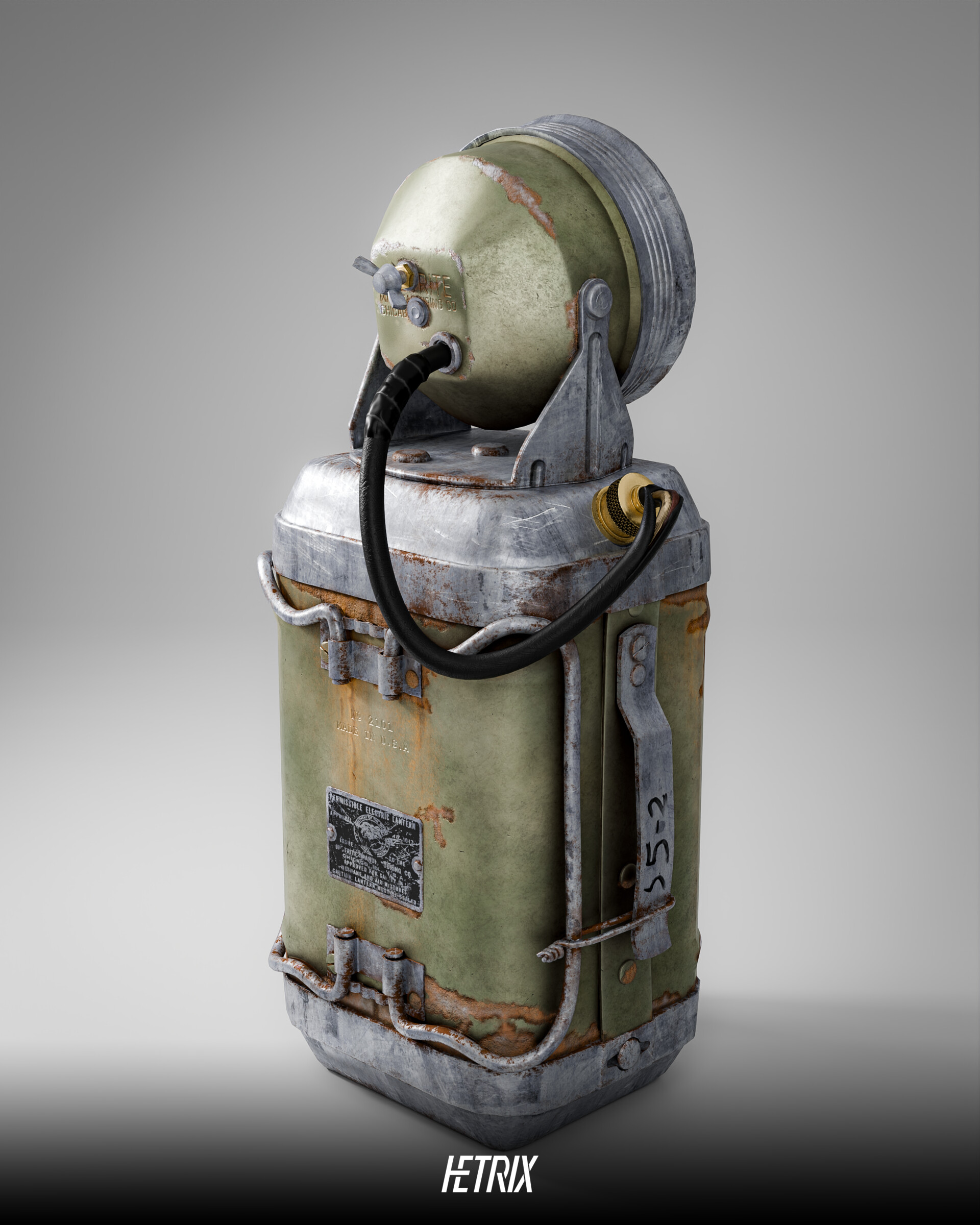 Old Mining Lantern