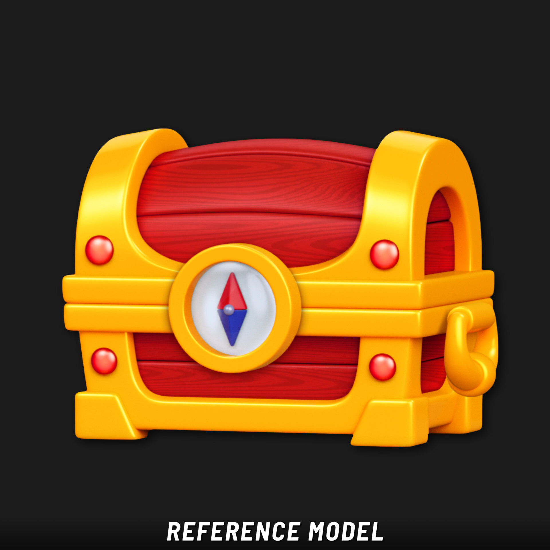 Royal Match Treasure Chest Case