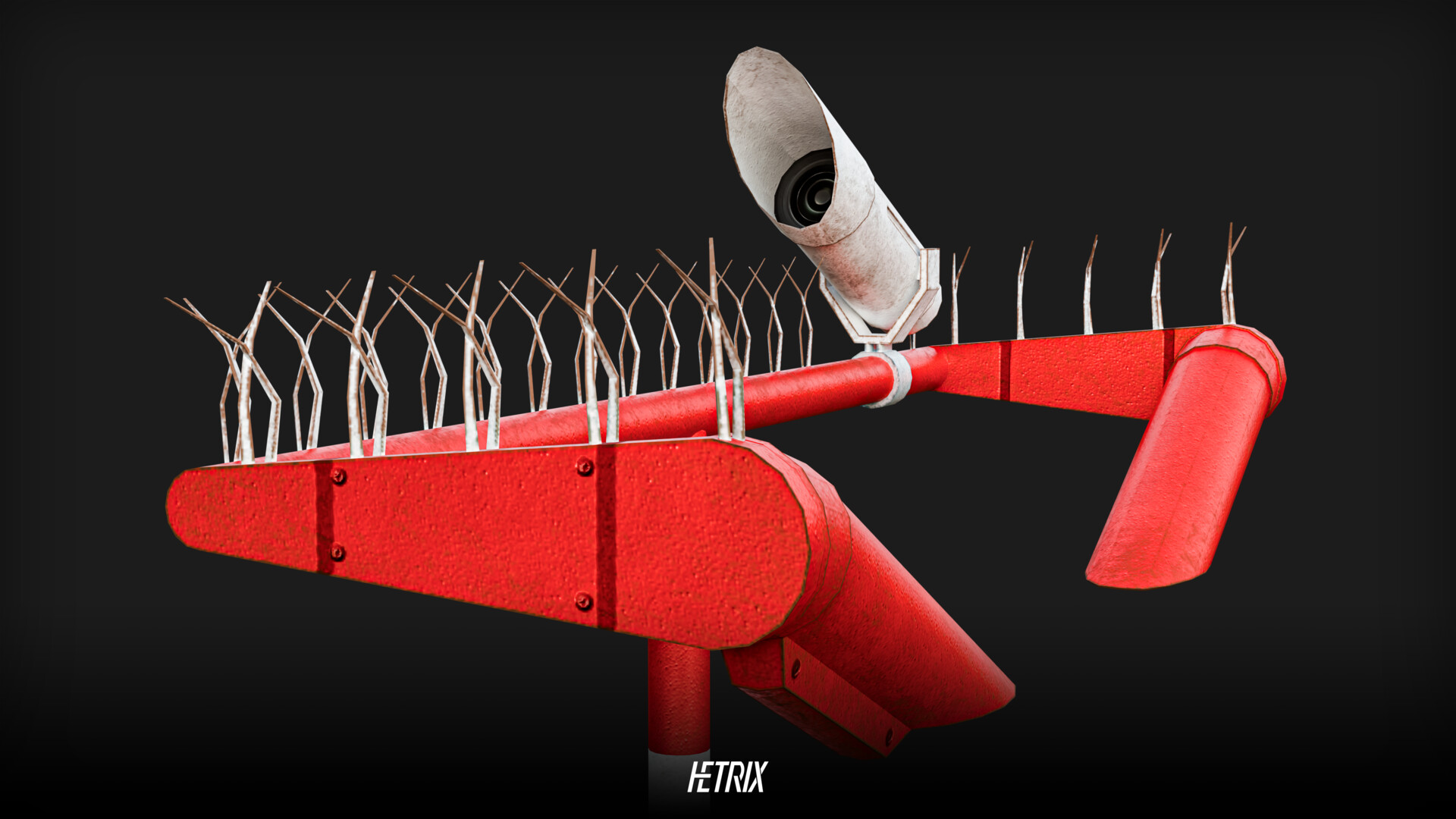 Automated Weather Observing System (Low Poly For Game)