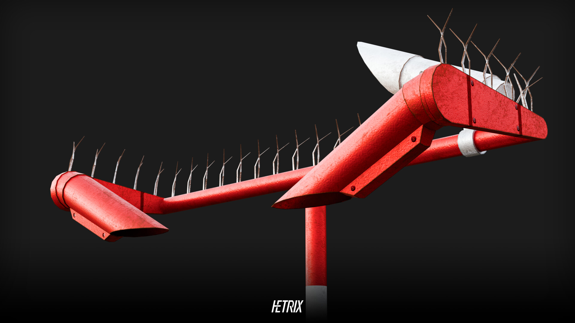 Automated Weather Observing System (Low Poly For Game)