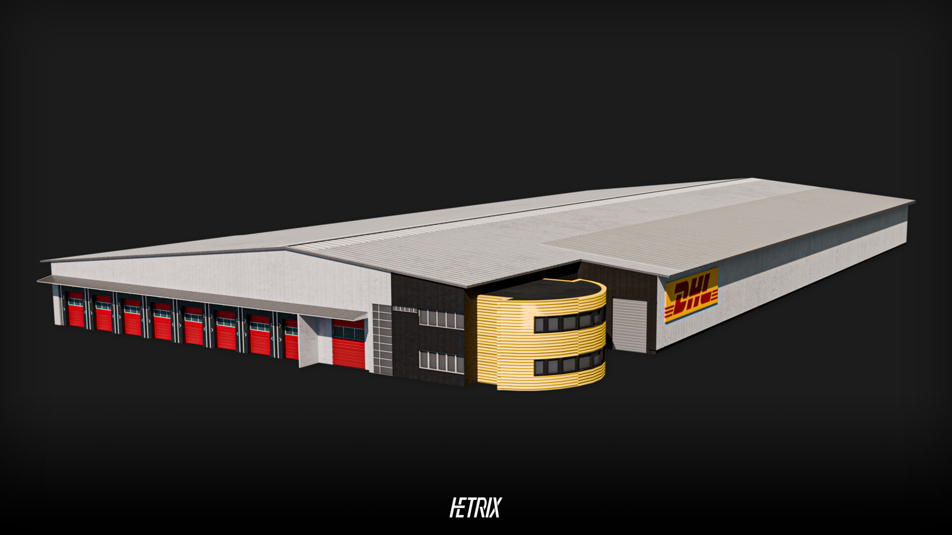 DHL Service Point Building - MSFS Addon