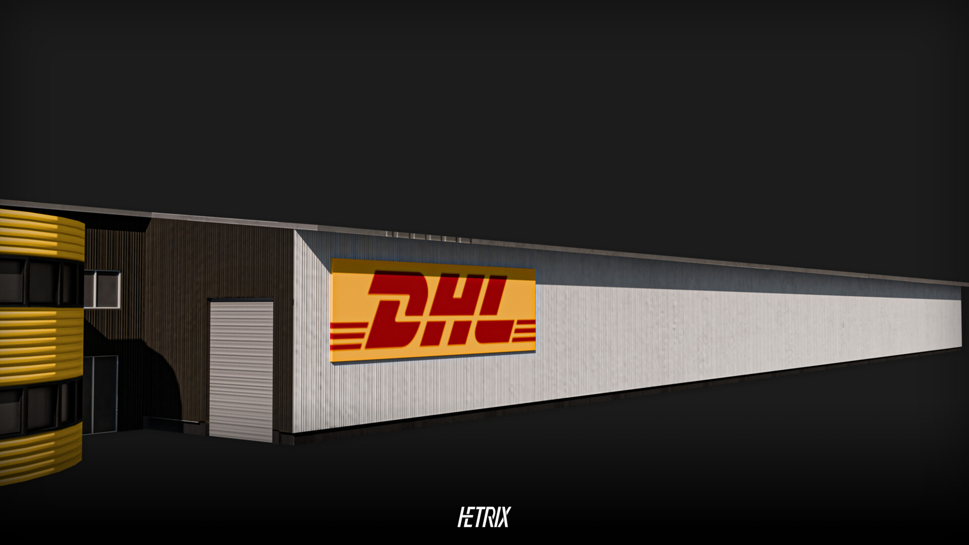 DHL Service Point Building - MSFS Addon