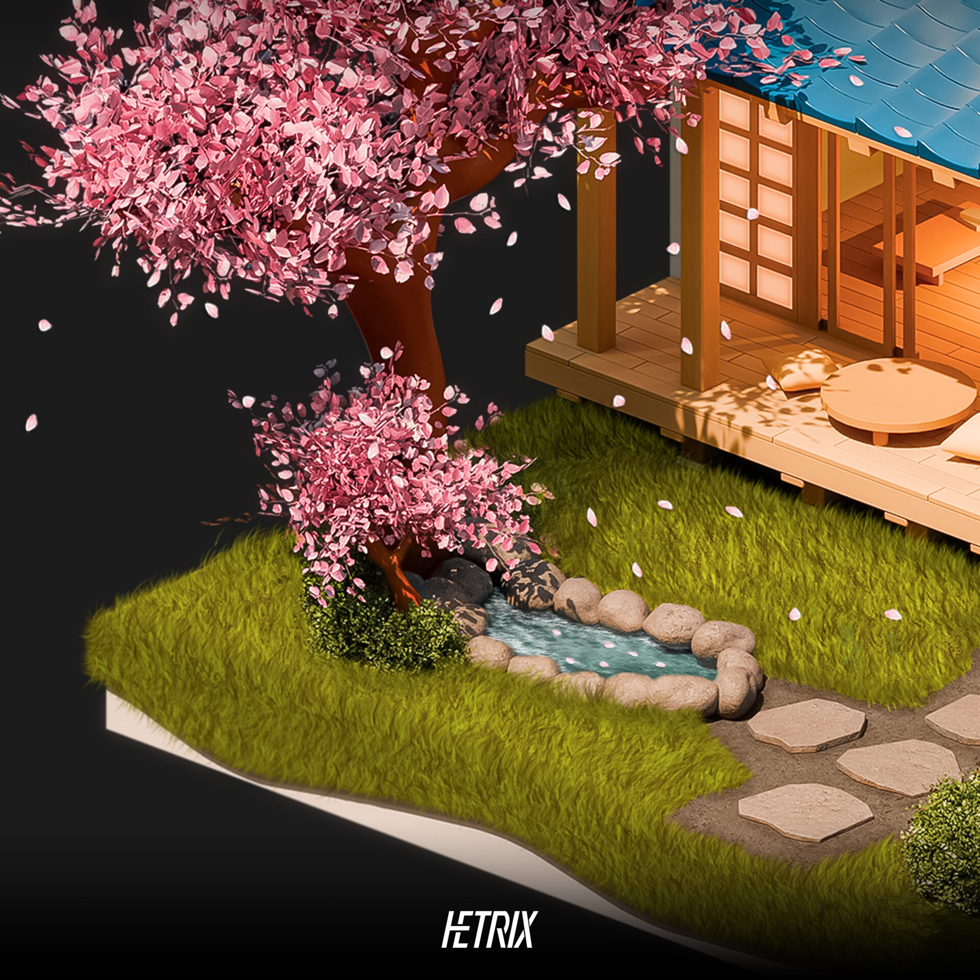 Isometric Cute House