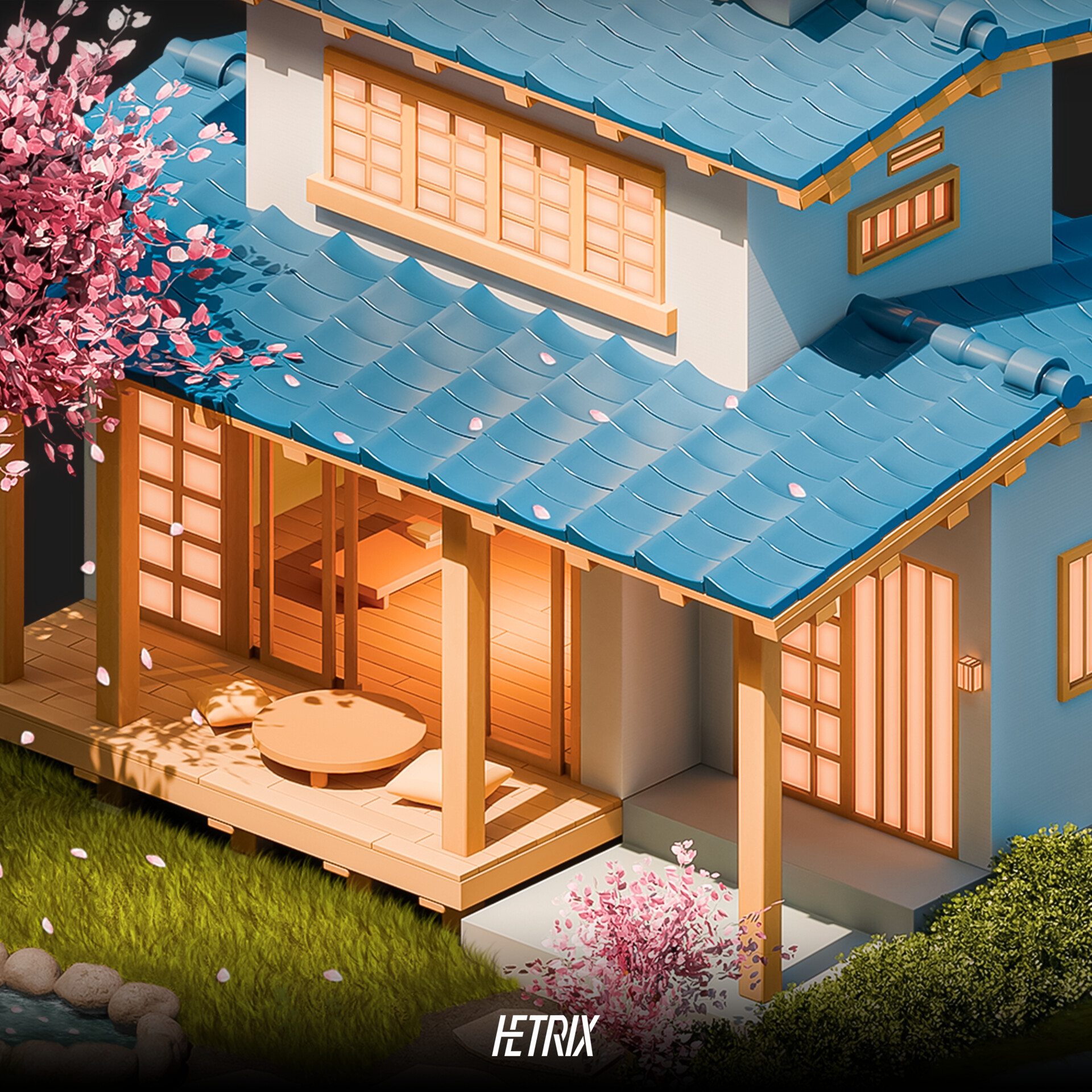 Isometric Cute House