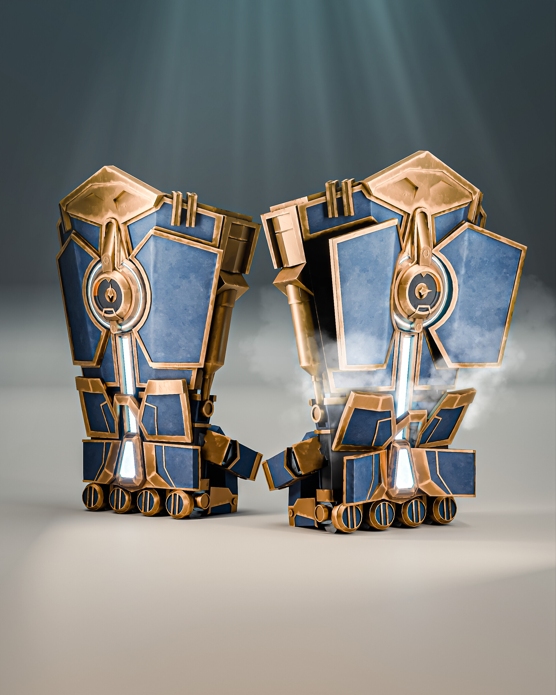 Arcane Vi Gauntlet Model & Animations