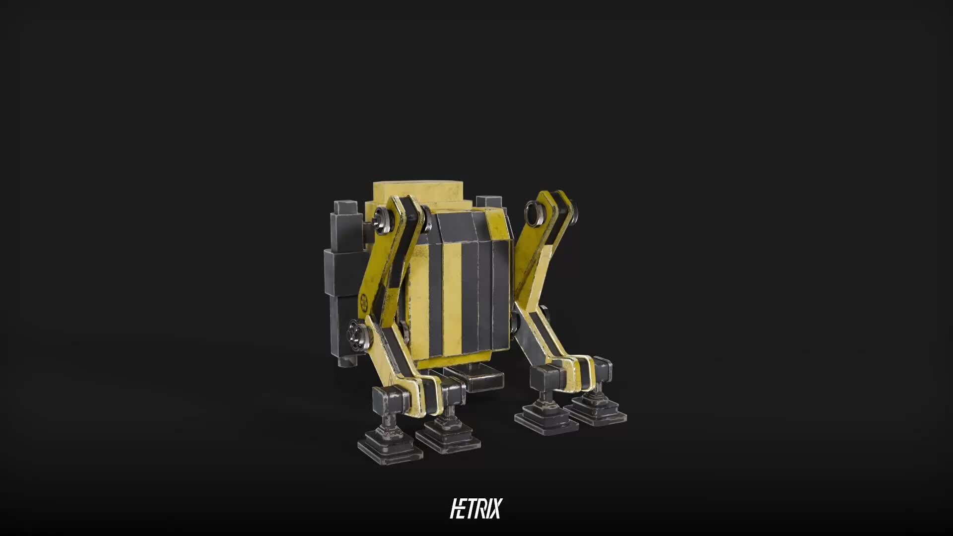 Low Poly Boss Robot Animations - MOS — animation