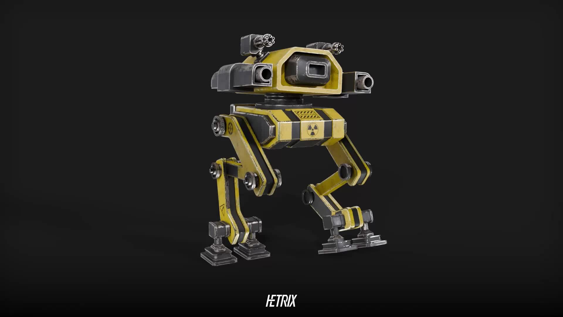 Low Poly Boss Robot Animations - MOS — animation