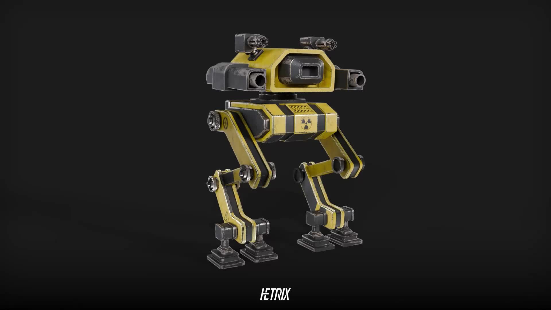 Low Poly Boss Robot Animations - MOS — animation