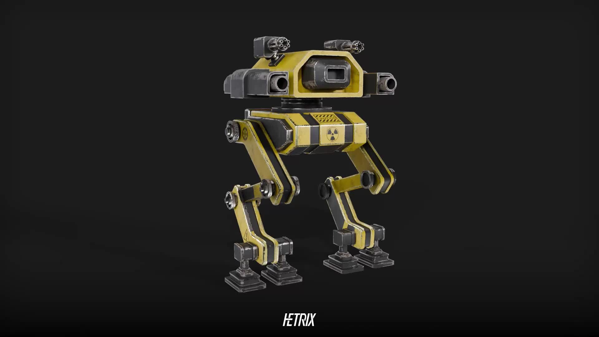 Low Poly Boss Robot Animations - MOS — animation