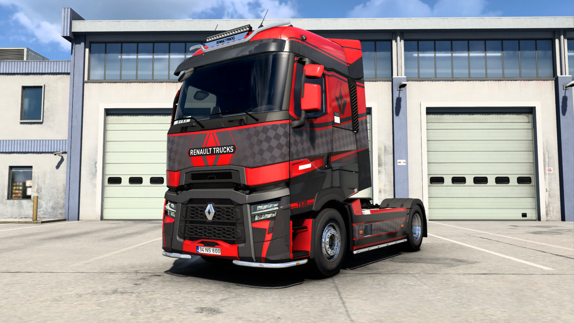 Winning livery in Euro Truck Simulator 2